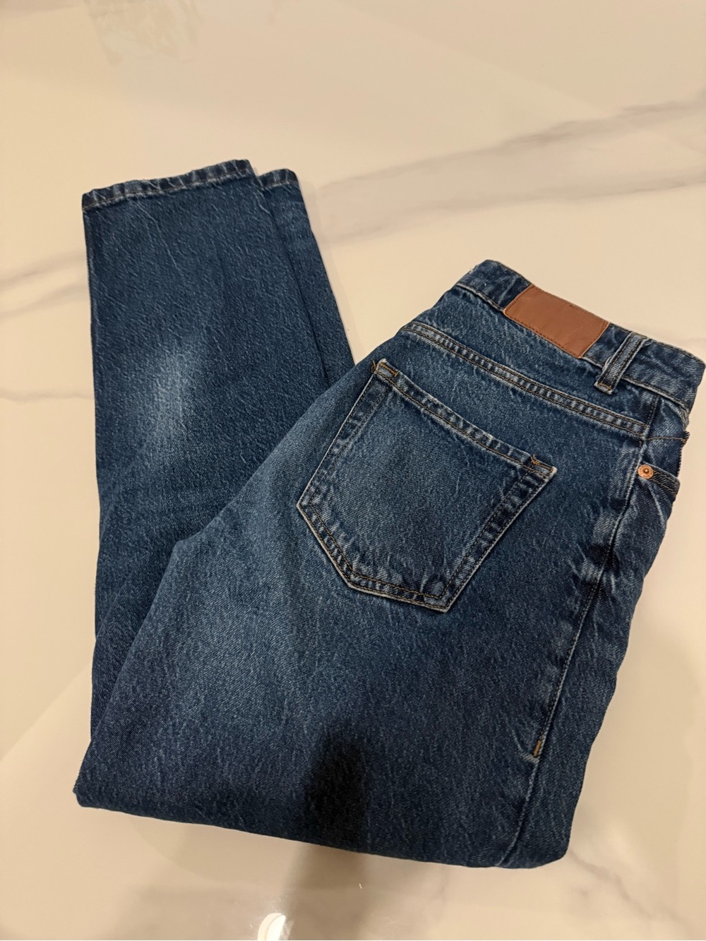 Zara Z1975 MOM FIT JEANS WITH A HIGH WAIST